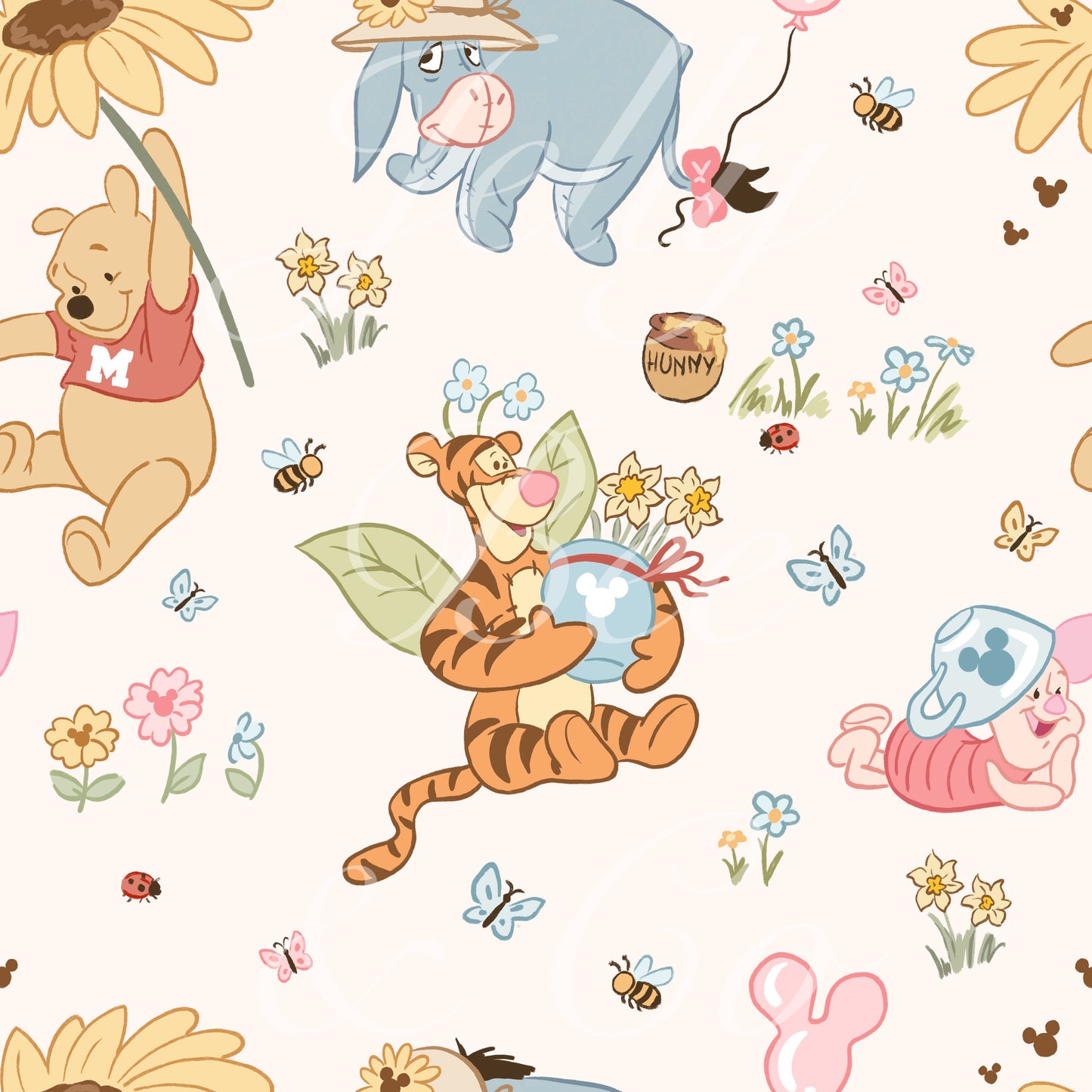 Floral Bear Friends DRESSES