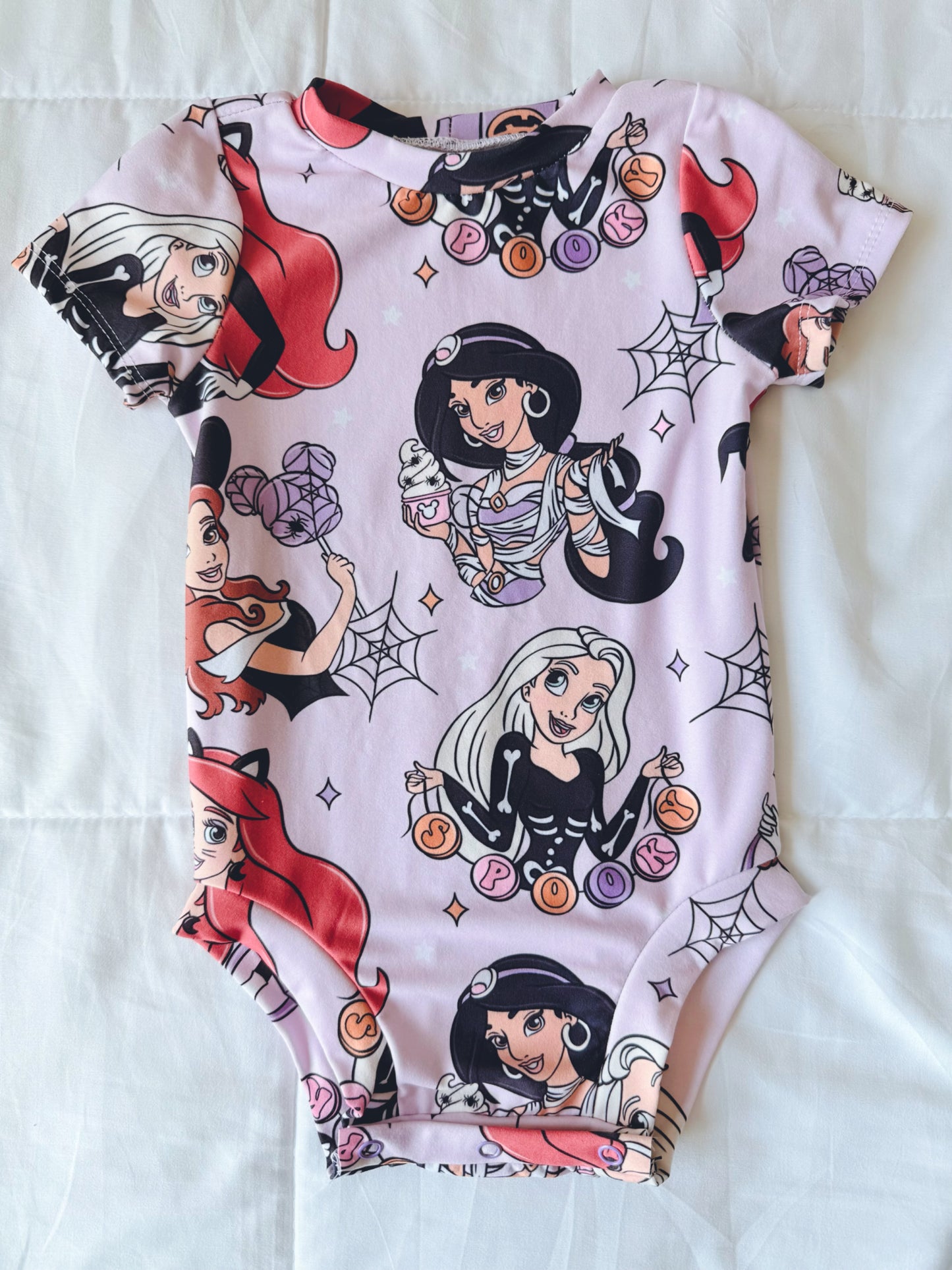 Spooky Princesses TOPS AND SHORTS