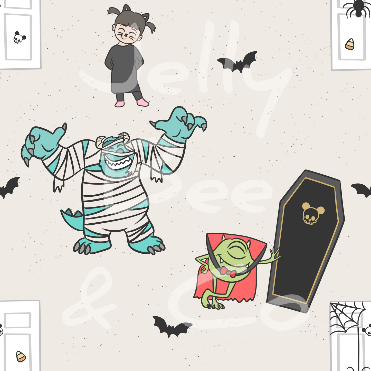 Halloween Monsters TOPS