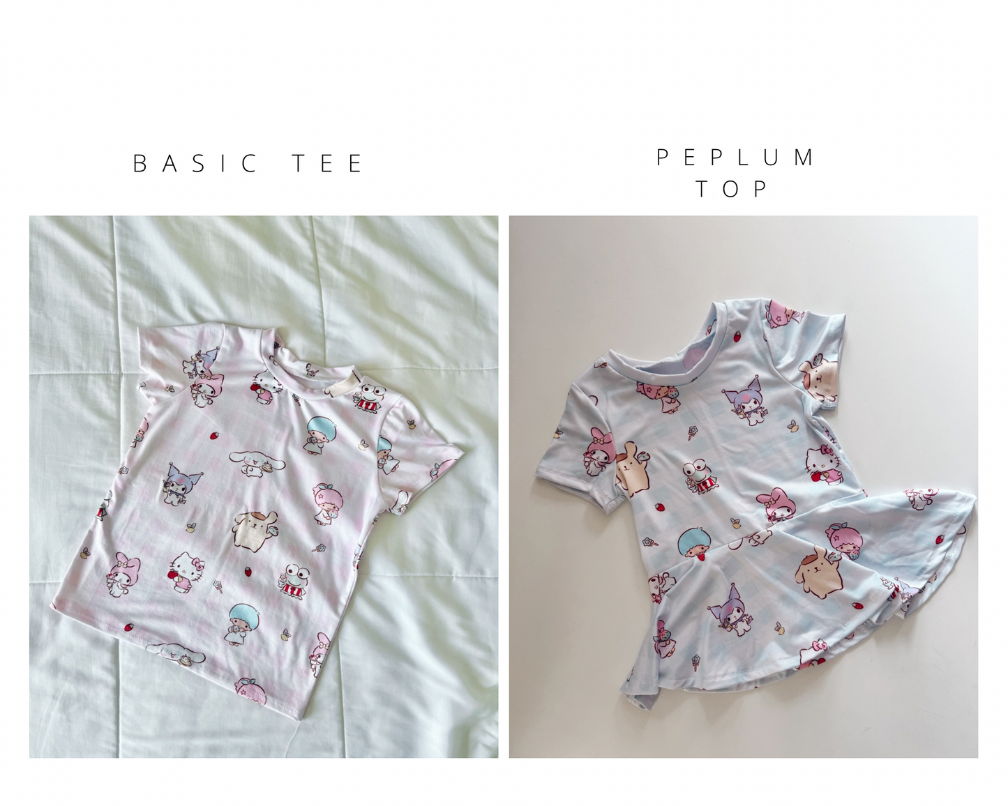 Friends Gingham Rainbow TOPS