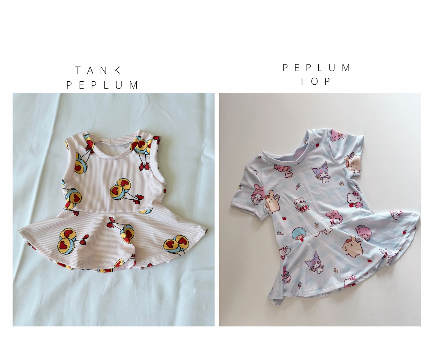 Friends Gingham Rainbow TOPS